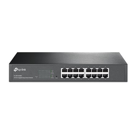 TP-LINK | Przełącznik | TL-SG1016DE | Zarządzalny przez sieć | Możliwość montażu w szafie | Ilość portów 1 Gb/s (RJ-45) 16 | Ilo TP-LINK | Przełącznik | TL-SG1016DE | Zarządzalny przez sieć | Możliwość montażu w szafie | Ilość portów 1 Gb/s (RJ-45) 16 | Ilo