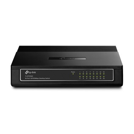 TP-LINK | Switch | TL-SF1016D | Desktop | Ilość portów 10/100 Mb/s (RJ-45) 16 | Ilość portów 1 Gb/s (RJ-45) | Ilość portów SFP | TP-LINK | Switch | TL-SF1016D | Desktop | Ilość portów 10/100 Mb/s (RJ-45) 16 | Ilość portów 1 Gb/s (RJ-45) | Ilość portów SFP |