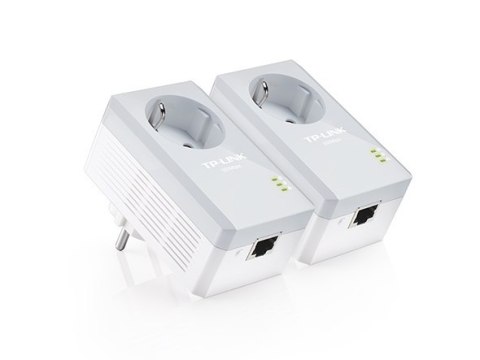 TP-LINK | Zestaw startowy Passthrough Powerline 600 | TL-PA4010P KIT | 10/100 Mbit/s | Porty Ethernet LAN (RJ-45) 1 | Prędkość t TP-LINK | Zestaw startowy Passthrough Powerline 600 | TL-PA4010P KIT | 10/100 Mbit/s | Porty Ethernet LAN (RJ-45) 1 | Prędkość t