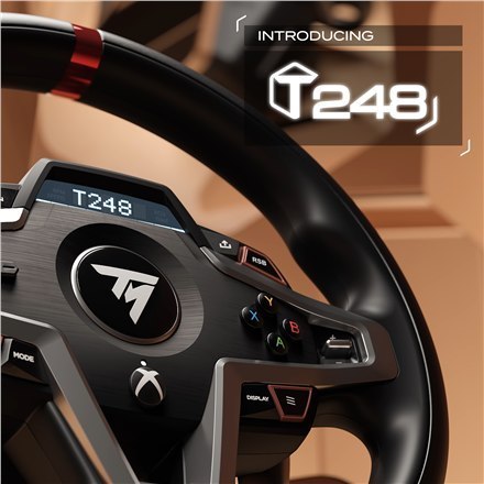 Thrustmaster | Kierownica | T248X | Czarna | Kierownica do gier wyścigowych Thrustmaster | Kierownica | T248X | Czarna | Kierownica do gier wyścigowych