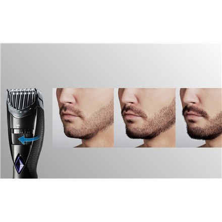 Trimmer do brody Panasonic ER-GB37-K503 | Bezprzewodowy | Mokry i suchy | 20 stopni długości | Akumulatorowa Trimmer do brody Panasonic ER-GB37-K503 | Bezprzewodowy | Mokry i suchy | 20 stopni długości | Akumulatorowa