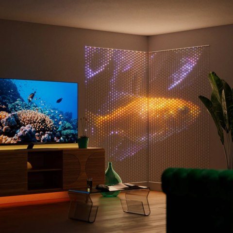 Twinkly|Matrix Smart LED Lights 480, 1x1m|RGB Multicolor Twinkly|Matrix Smart LED Lights 480, 1x1m|RGB Multicolor