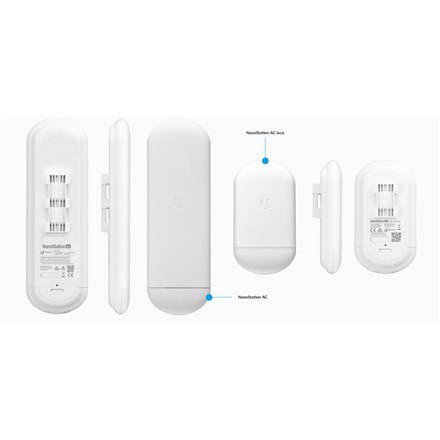 Ubiquiti NanoStation loco 5AC - most bezprzewodowy - AirMax ac | 5 GHz