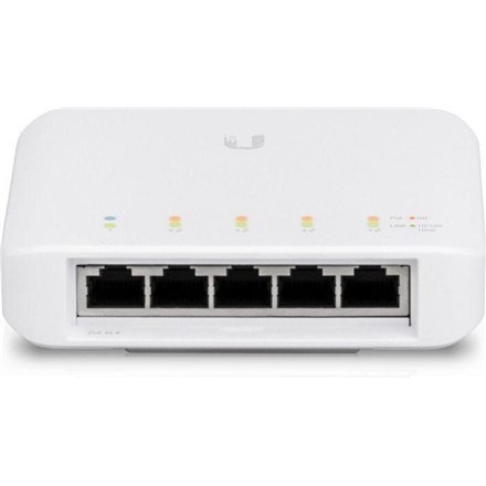 Ubiquiti USW-Flex Indoor/outdoor 5Port Poe Gigabit Switch with 802.3bt Input Power Support Ubiquiti Ubiquiti USW-Flex Indoor/outdoor 5Port Poe Gigabit Switch with 802.3bt Input Power Support Ubiquiti