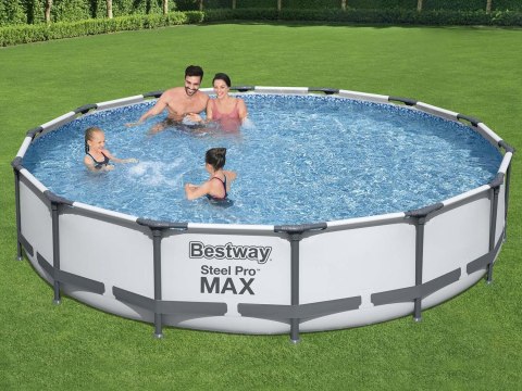 Basen ogrodowy stelażowy 427 x 84 cm 10w1 Bestway 56595 Basen ogrodowy stelażowy 427 x 84 cm 10w1 Bestway 56595