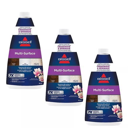 Bissell Trio Pack, Wielopowierzchniowy detergent, zestaw 3 butelek x 1000 ml Bissell Trio Pack, Wielopowierzchniowy detergent, zestaw 3 butelek x 1000 ml