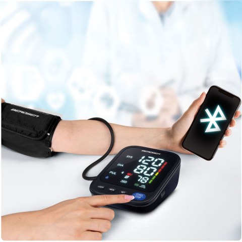 Ciśnieniomierz naramienny z polskimi komunikatami i bluetooth BD-123 Berdsen Ciśnieniomierz naramienny z polskimi komunikatami i bluetooth BD-123 Berdsen