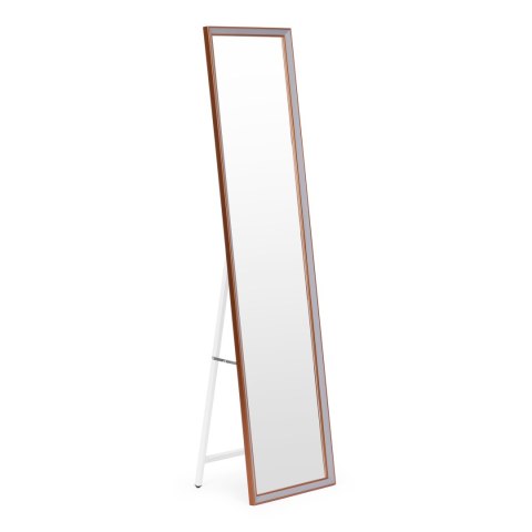 Duże lustro stojące 148 cm aluminowa rama rozstawiane ModernHome Duże lustro stojące 148 cm aluminowa rama rozstawiane ModernHome