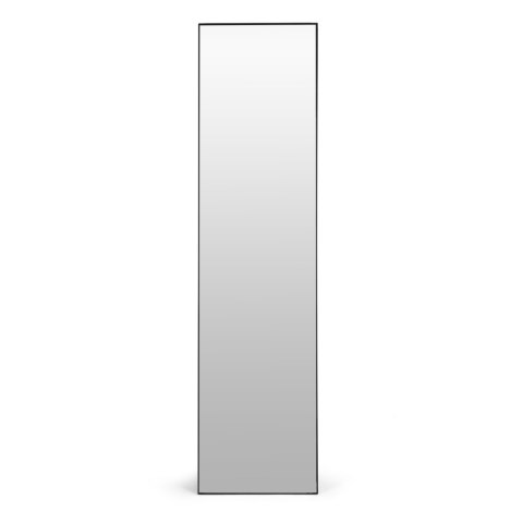 Duże lustro stojące 159 cm aluminium czarna rama ModernHome Duże lustro stojące 159 cm aluminium czarna rama ModernHome