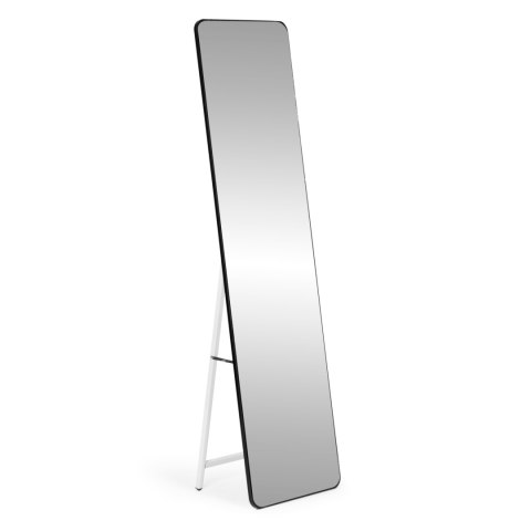 Duże stojące lustro prostokątne wąska rama 148 cm ModernHome Duże stojące lustro prostokątne wąska rama 148 cm ModernHome