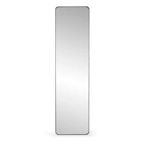 Duże stojące lustro prostokątne wąska rama 148 cm ModernHome Duże stojące lustro prostokątne wąska rama 148 cm ModernHome