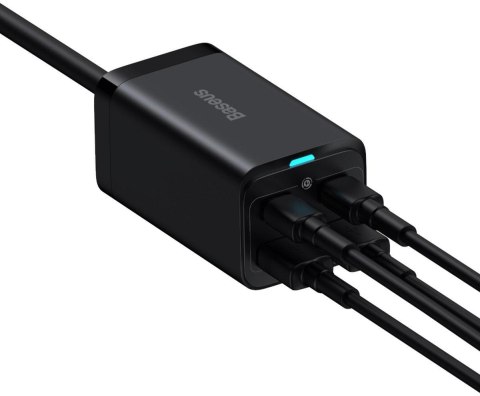 ŁADOWARKA SIECIOWA Baseus GaN 3 Pro Desktop Fast Charger CCGP000101 100W 2x USB-A 2x USB-C PD 3.0 QC 4.0+ ŁADOWARKA SIECIOWA Baseus GaN 3 Pro Desktop Fast Charger CCGP000101 100W 2x USB-A 2x USB-C PD 3.0 QC 4.0+
