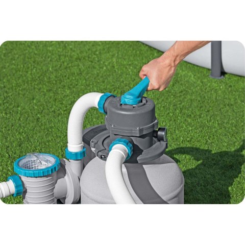 Pompa piaskowa 8327 l/h Bestway 58499 +piasek 25kg Pompa piaskowa 8327 l/h Bestway 58499 +piasek 25kg