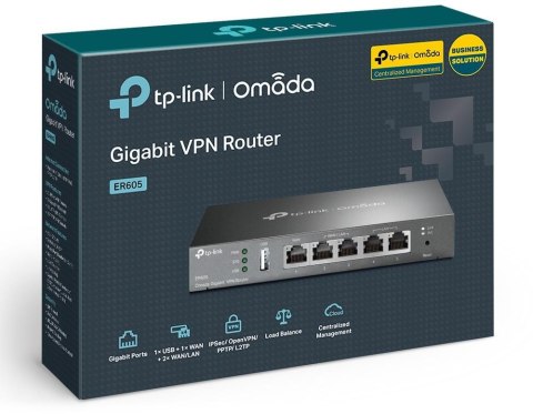 ROUTER TP-LINK TL-ER605 VPN SafeStream, Multi-WAN ROUTER TP-LINK TL-ER605 VPN SafeStream, Multi-WAN