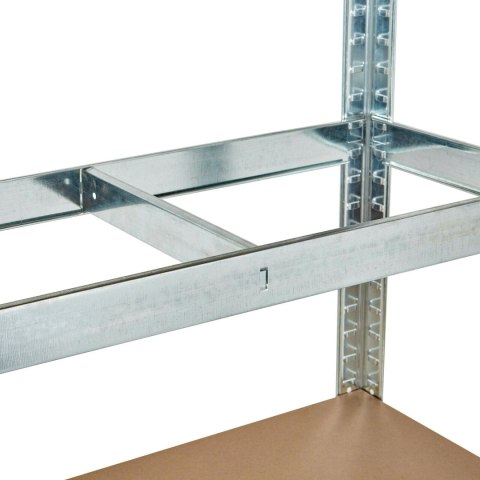 Regał magazynowy 180x90x40 cm stal galwanizowana 5 półek 875 kg ModernHome Regał magazynowy 180x90x40 cm stal galwanizowana 5 półek 875 kg ModernHome
