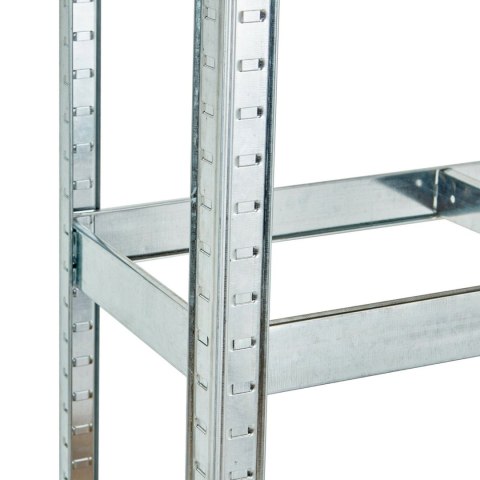 Regał magazynowy 205x120x45 cm stal galwanizowana 5 półek 875 kg ModernHome Regał magazynowy 205x120x45 cm stal galwanizowana 5 półek 875 kg ModernHome