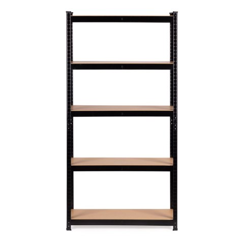 Regał metalowy magazynowy 180x90x30 cm do garażu piwnicy 5 półek 875 kg ModernHome Regał metalowy magazynowy 180x90x30 cm do garażu piwnicy 5 półek 875 kg ModernHome