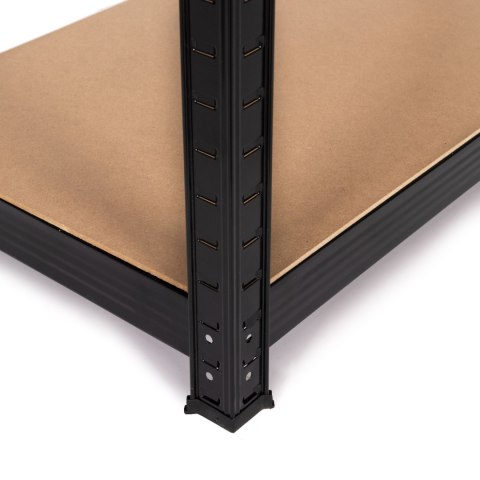 Regał metalowy magazynowy 180x90x40 cm do garażu piwnicy 5 półek 875 kg ModernHome Regał metalowy magazynowy 180x90x40 cm do garażu piwnicy 5 półek 875 kg ModernHome