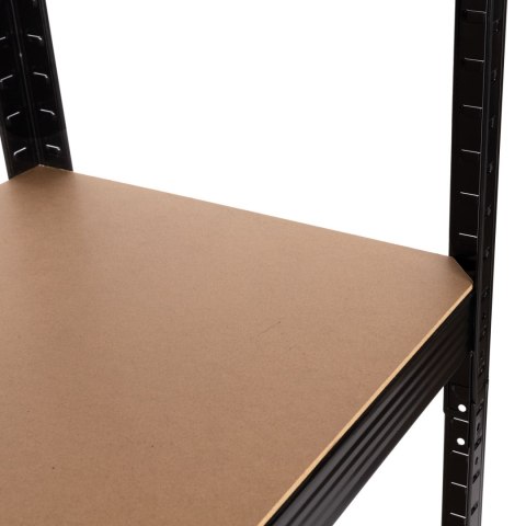 Regał metalowy magazynowy 180x90x40 cm do garażu piwnicy 5 półek 875 kg ModernHome Regał metalowy magazynowy 180x90x40 cm do garażu piwnicy 5 półek 875 kg ModernHome