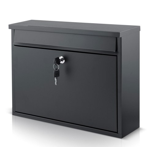 Skrzynka na listy 37,5x30,5x12 cm antracyt HM-860 Skrzynka na listy 37,5x30,5x12 cm antracyt HM-860