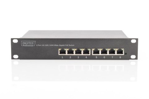 DIGITUS Professional DN-95317 - switch - 8 portów - niezarządzalny DIGITUS Professional DN-95317 - switch - 8 portów - niezarządzalny