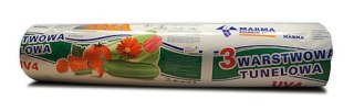 FOLIA TUNELOWA TRZYWARSTWOWA UV4 6*33MA