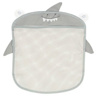 Organizer pojemnik na zabawki kąpielowy szary