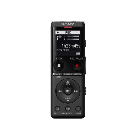 Sony | Cyfrowy dyktafon | ICD-UX570 | Czarny | LCD | Odtwarzanie MP3 Sony | Cyfrowy dyktafon | ICD-UX570 | Czarny | LCD | Odtwarzanie MP3