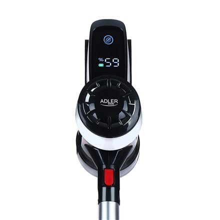 Adler | Odkurzacz | AD 7048 | Praca bezprzewodowa | Drążek ręczny i ręczny | 230 W | 220 V | Czas pracy (maks.) 30 min | Biały/c Adler | Odkurzacz | AD 7048 | Praca bezprzewodowa | Drążek ręczny i ręczny | 230 W | 220 V | Czas pracy (maks.) 30 min | Biały/c