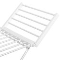 Adler | Składany elektryczny wieszak do suszenia ubrań | AD 7821 | 220 W | Srebrny/Biały | IP22