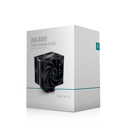 Deepcool | AK400 | Zero Dark Plus | Intel, AMD | CPU Air Cooler Deepcool | AK400 | Zero Dark Plus | Intel, AMD | CPU Air Cooler