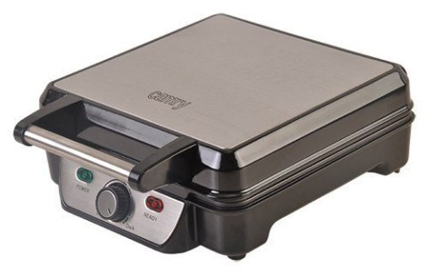 Camry | Gofrownica | CR 3025 | 1150 W | Ilość ciasta 4 | Belgia | Czarny/stal nierdzewna