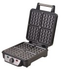 Camry | Gofrownica | CR 3025 | 1150 W | Ilość ciasta 4 | Belgia | Czarny/stal nierdzewna