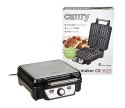 Camry | Gofrownica | CR 3025 | 1150 W | Ilość ciasta 4 | Belgia | Czarny/stal nierdzewna