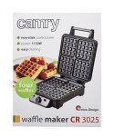 Camry | Gofrownica | CR 3025 | 1150 W | Ilość ciasta 4 | Belgia | Czarny/stal nierdzewna
