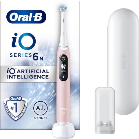 Elektryczna szczoteczka do zębów Oral-B | iO Seria 6 | Akumulatorowa | Dla dorosłych | Liczba główek szczoteczki w zestawie 1 | Elektryczna szczoteczka do zębów Oral-B | iO Seria 6 | Akumulatorowa | Dla dorosłych | Liczba główek szczoteczki w zestawie 1 |
