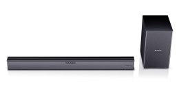 Sharp | HT-SBW182 2.1 Slim Soundbar | Czarny | Nie | AUX in | Bluetooth | HDMI, Optyczny, Bluetooth | 160 W | Połączenie bezprze