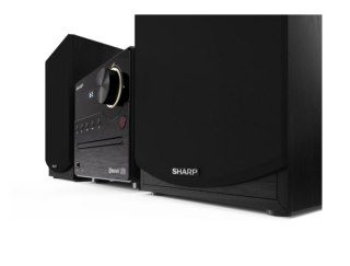 Sharp XL-B512(BK) Mikrosystem Hi-Fi, CD/FM/USB/Bluetooth v5.0, 45W, czarny Sharp | Mikrosystem Hi-Fi | XL-B512(BK) | Port USB | 