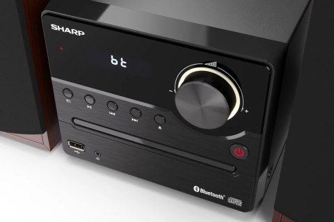 Sharp XL-B512(BR) Mikrosystem Hi-Fi, CD/FM/USB/Bluetooth v5.0, 45W, brązowy Sharp | Mikrosystem Hi-Fi | XL-B512(BR) | Port USB | Sharp XL-B512(BR) Mikrosystem Hi-Fi, CD/FM/USB/Bluetooth v5.0, 45W, brązowy Sharp | Mikrosystem Hi-Fi | XL-B512(BR) | Port USB |