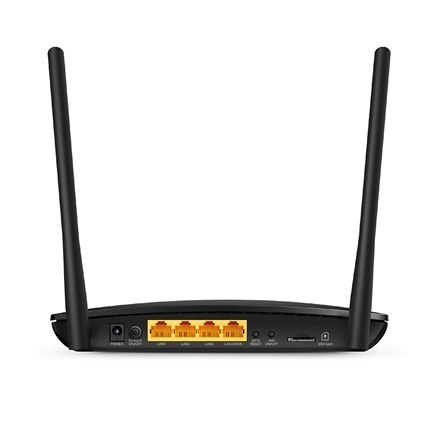 TP-Link TL-MR6400 - router bezprzewodowy - WWAN - Wi-Fi - desktop | 4-portowy przełącznik | 2,4 GHz TP-Link TL-MR6400 - router bezprzewodowy - WWAN - Wi-Fi - desktop | 4-portowy przełącznik | 2,4 GHz