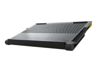 Targus Stand | Chill Mat z 4 portami USB-A - dla laptopów do 16 cali | Czarny/Szary
