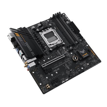Asus | TUF GAMING A620M-PLUS WIFI | Rodzina procesorów AMD | Gniazdo procesora AM5 | DDR5 DIMM | Gniazda pamięci 4 | Obsługiwane Asus | TUF GAMING A620M-PLUS WIFI | Rodzina procesorów AMD | Gniazdo procesora AM5 | DDR5 DIMM | Gniazda pamięci 4 | Obsługiwane