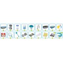 Basen ogrodowy stelażowy 427 x 250 x 100 cm 18w1 Bestway 56620