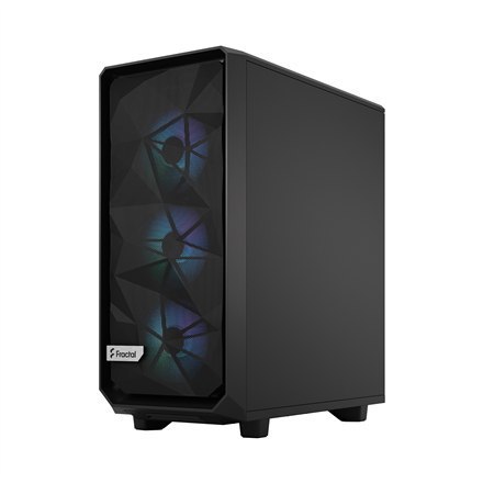Fractal Design | Meshify 2 Compact RGB | Okno boczne | Black TG Light Tint | Mid-Tower | Zasilacz w zestawie Nie | ATX Fractal Design | Meshify 2 Compact RGB | Okno boczne | Black TG Light Tint | Mid-Tower | Zasilacz w zestawie Nie | ATX