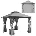 Namiot pawilon ogrodowy altana 3x3m 4 pełne ściany MultiGarden