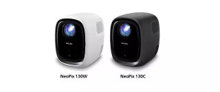 Philips NPX130 | HD ready (1280x720) | 120 ANSI lumenów | 500:1 | Biały | Wi-Fi
