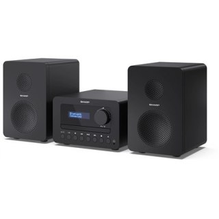 Sharp XL-B520D(BK) Tokyo Hi-Fi Micro System 2.0, FM/DAB/DAB+/USB, CD, Bluetooth 5.0, Aux-in, czarny | Sharp | Tokyo Hi-Fi Micro 