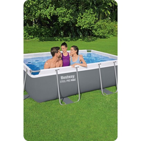 Basen ogrodowy stelażowy 282 x 196 x 84 cm 10w1 Bestway 56629N Basen ogrodowy stelażowy 282 x 196 x 84 cm 10w1 Bestway 56629N