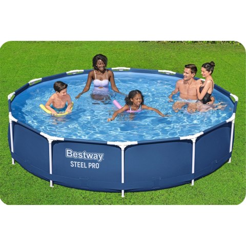 Basen ogrodowy stelażowy 366 x 76 cm 16w1 Bestway 56681 Basen ogrodowy stelażowy 366 x 76 cm 16w1 Bestway 56681