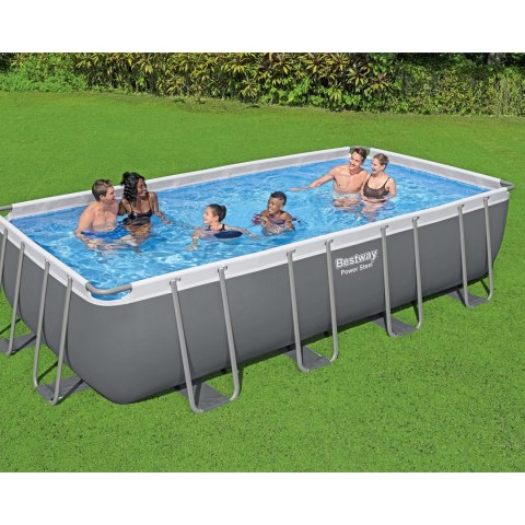 Basen ogrodowy stelażowy 549x274x122cm 17w1 Bestway 56466N Basen ogrodowy stelażowy 549x274x122cm 17w1 Bestway 56466N